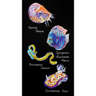 Набор для вышивания МАРЬЯ ИСКУСНИЦА арт.03.019.04 Морские обитатели 20х40 см