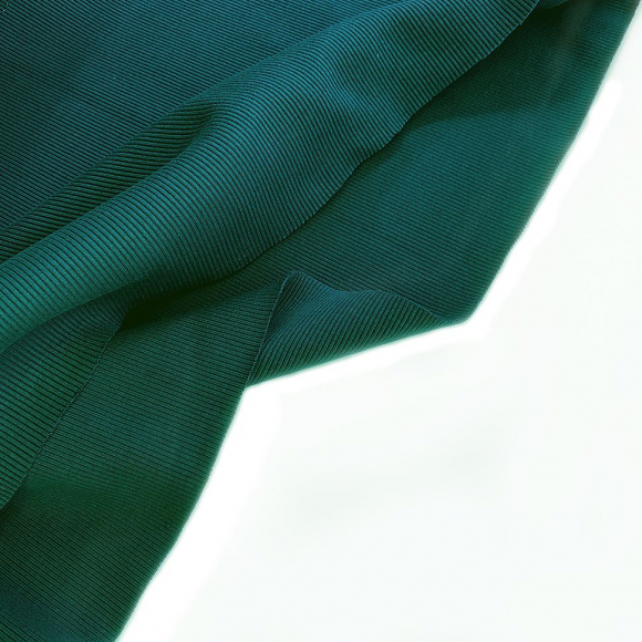 Кашкорсе трикотажное полотно 400г/м?  95%хб 5%эл  шир.60+60см арт.ШН-400955-10 цв.тем.петроль пач.20-30кг (1кг-2,10м)