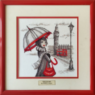 91206_Вышитая картина "Лондон"