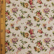 Ткань лен Вальс, 140г/м, 30%лен+70%хлопок, цв.натуральный уп.50х50 см