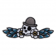 Термоаппликация "Череп с костями 2"