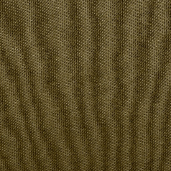 Ткань трикотаж Футер 3х нитка петля хлопок 320г пенье 190см хаки 18-0825 рул.20-40кг