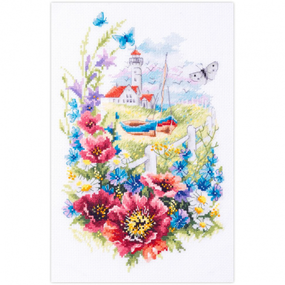 Набор для вышивания ЧУДЕСНАЯ ИГЛА арт.101-351 Загадаю удачу! 18х29 см