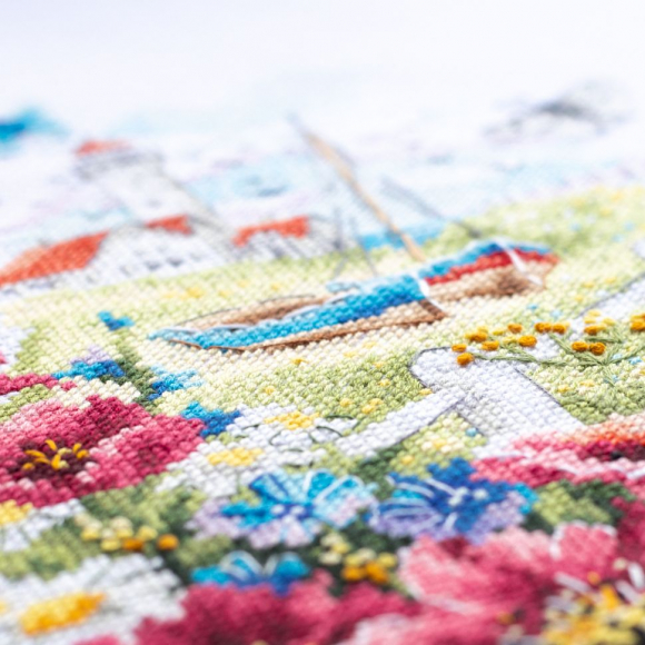 Набор для вышивания ЧУДЕСНАЯ ИГЛА арт.101-351 Загадаю удачу! 18х29 см