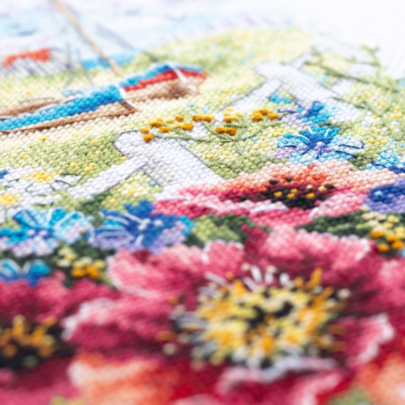 Набор для вышивания ЧУДЕСНАЯ ИГЛА арт.101-351 Загадаю удачу! 18х29 см