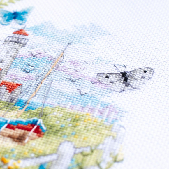 Набор для вышивания ЧУДЕСНАЯ ИГЛА арт.101-351 Загадаю удачу! 18х29 см