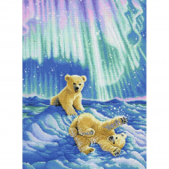 33411_Набор для вышивания "Медвежата в северном сиянии " 33411_Набор для вышивания "Медвежата в северном сиянии "