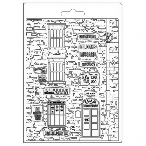 182034_Форма для мягких моделирующих паст "Sir Vagabond New York building"