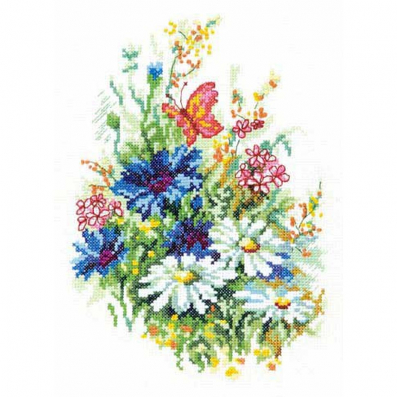 Набор для вышивания ЧУДЕСНАЯ ИГЛА арт.40-53 Незатейливы и прекрасны 16х23 см Набор для вышивания ЧУДЕСНАЯ ИГЛА арт.40-53 Незатейливы и прекрасны 16х23 см