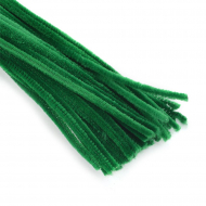 Проволока-синель Magic 4 Hobby арт.TBY.120629-007 10x300mm цв.зеленый уп.50шт