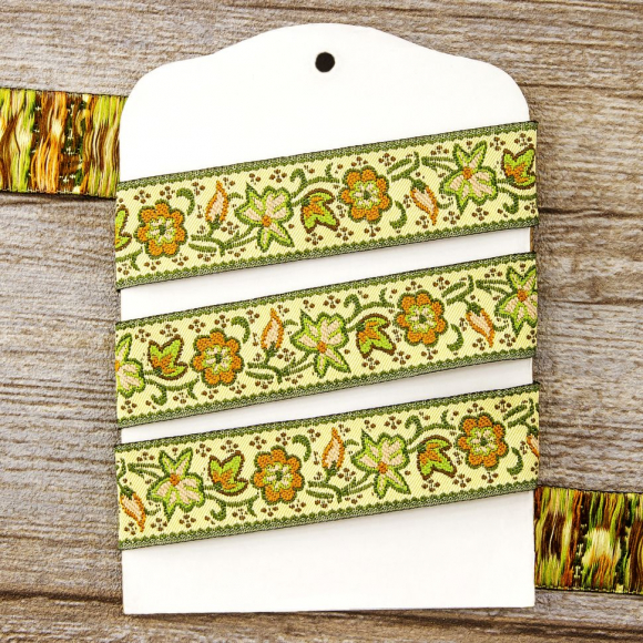 Лента жаккард SAFISA, 25 мм, 15 м, цвет 04