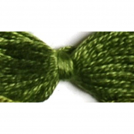 Нитки мулине цв.4806 зеленый 12х10м С-Пб