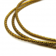 Канитель мягкая, фигурная арт.KAN/MS1,5-19 глянец, цв.шоколад уп.100 г Канитель мягкая, фигурная арт.KAN/MS1,5-19 глянец, цв.шоколад уп.100 г