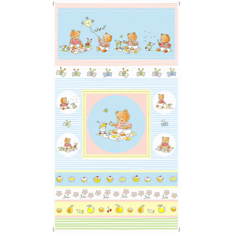 Ткань для пэчворка PEPPY 4503 Panel 135 г/м? 100% хлопок цв.354 уп.60х110 см