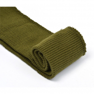 Подвяз 8х70 см 100% ПАН арт.ПРЦ-32/2 рапорт 2х2 плетение ластик цв. 532/3 болотный 5шт