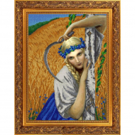 Рисунок на ткани (Бисер) КОНЁК арт. 9773 Жница 29х39 см