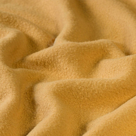 Ткань флис 2-х ст. TBY-0240-F116 240 г/м? 100% ПЭ шир.150см  цв.F116 горчица уп.10м