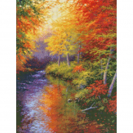 70450_Набор для вышивания "Отражения осени"