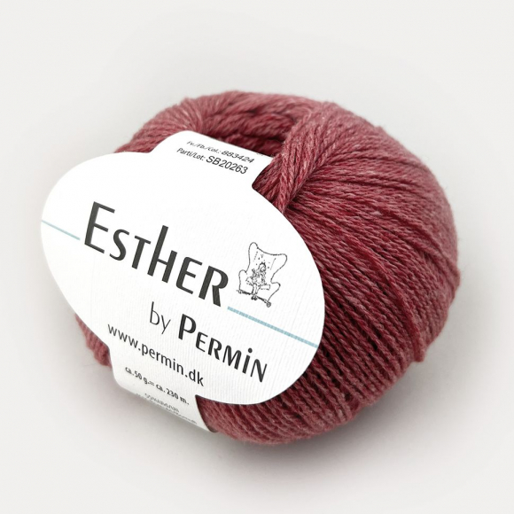 183179_Пряжа Esther, 55% шерсть, 45% хлопок, 50 г, 230 м