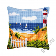 54267_Набор для вышивания подушки "Маяк"