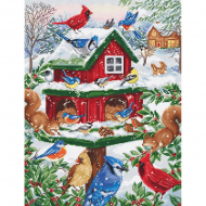 189981_Набор для вышивания "Кормушка для птиц"