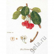 34985_Набор для вышивания "Флоренция. Вишни", канва лён 36 ct