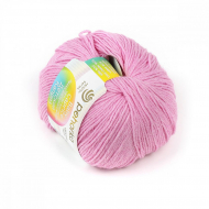 Пряжа для вязания ПЕХ Детский каприз (50% мериносовая шерсть, 50% фибра) 10х50г/225м цв.029 розовая сирень