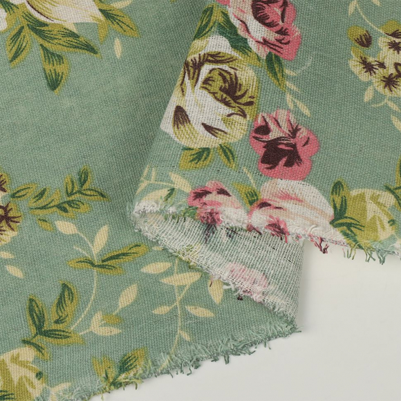 Ткань Лен, арт.TBY.DJ.62, 140г/м?, 30% лен 70% хлопок, шир.150см, уп.3м