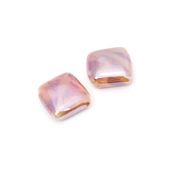 Бусины керамические TESОRO арт.TS-390 цв.020 20х20х5 мм