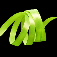 Лента атласная 12мм цв.3033 салатовый IDEAL уп.27,4 м