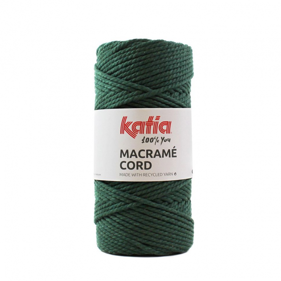 187074_Пряжа Macrame Cord, 65% хлопок, 25% полиэстер, 10% прочие волокна, 500 г, 100 м