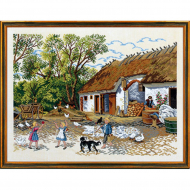 Набор для вышивания EVA ROSENSTAND арт.12-802 Ферма 75х54 см