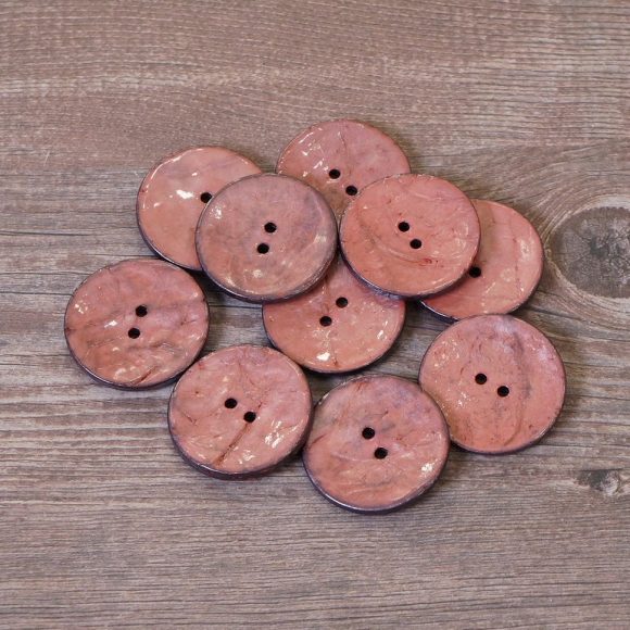 Пуговицы CONCEPT, размер 48, кокос, цвет COL.7 пыльная роза