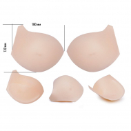 Чашечки корсетные TBY-10.02 с эффектом push-up р.95 цв. телесный уп.10 пар