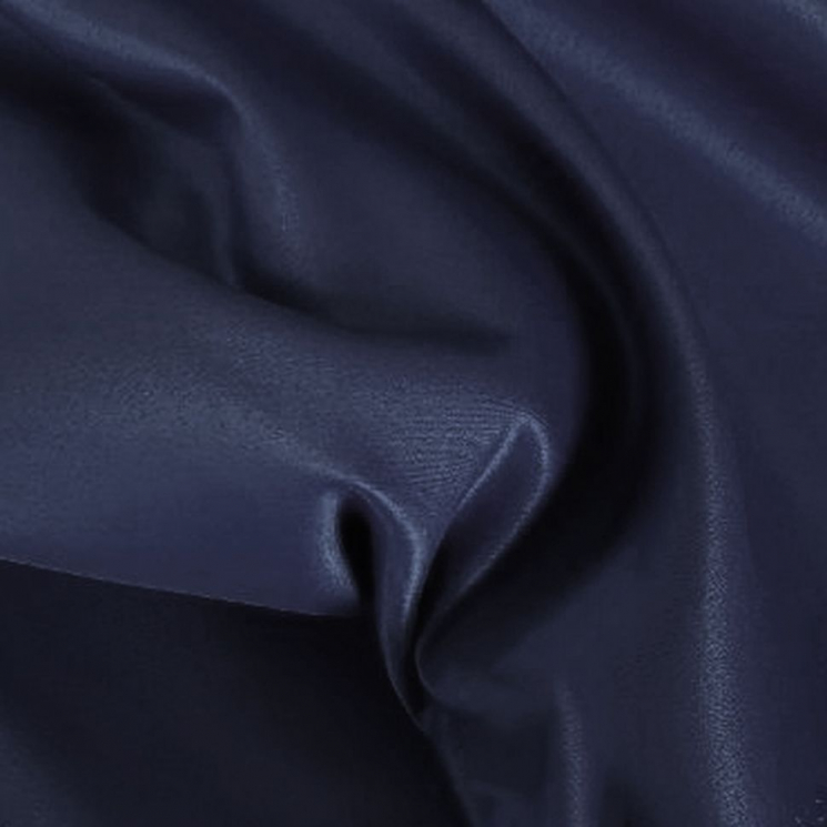 Ткань атлас матовый(прокатный,корсетный)   TR.ТЛ-280-56 280г/м2 шир 150см 100%пэ цв.56 тем.синий уп.5м
