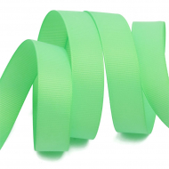 Лента Ideal репсовая в рубчик шир.25мм цв. 530 пастел.мятный уп.27,42м