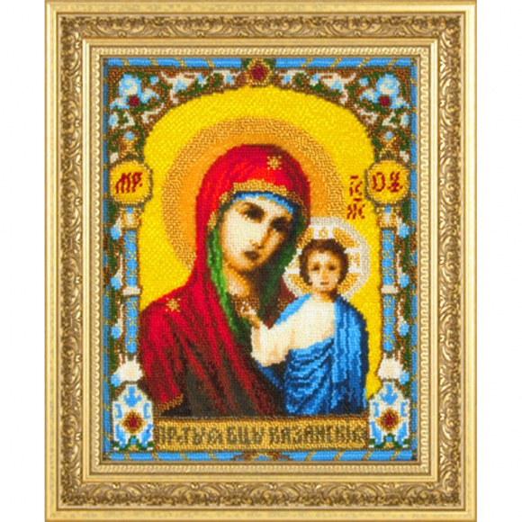 Набор для вышивания PANNA арт. CM-1136 Икона Казанской Божией Матери 20,5х26 см