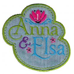 104300_Термоаппликация HKM "Anna & Elsa "