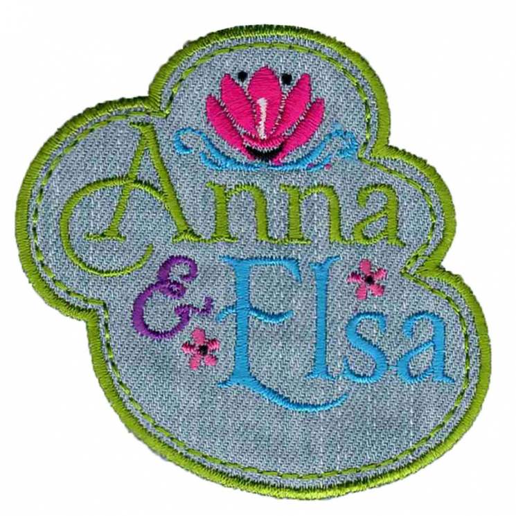 104300_Термоаппликация HKM "Anna & Elsa "