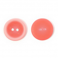 Пуговицы пластик CX K-65 цв.006 коралловый 32L-20мм, 2 прокола, 72 шт