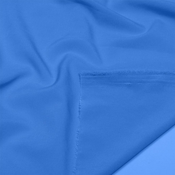 Ткань Софт Ниагара 80 г кв.м 96% полиэстер, 4% спандекс шир.150 см арт.TBY.1801.100 цв.100 св.синий уп.5м