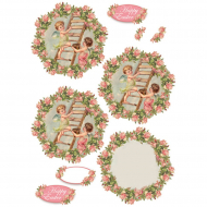 74623_Бумага с высечкой "3D Decoration" 74623_Бумага с высечкой "3D Decoration"