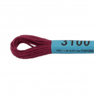 Нитки для вышивания Gamma мулине (3071-3172) 100% хлопок 24 x 8 м цв.3100 св.вишневый