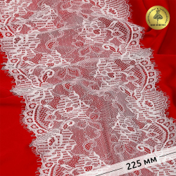 Кружево-стрейч с ресничками KRUZHEVO арт.TBY.L2212 шир.225мм (под заказ)