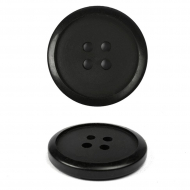 Пуговицы пластик TBY КN164 (KC5007) цв.008 черный 32L-20мм, 4 прокола, 144 шт Пуговицы пластик TBY КN164 (KC5007) цв.008 черный 32L-20мм, 4 прокола, 144 шт