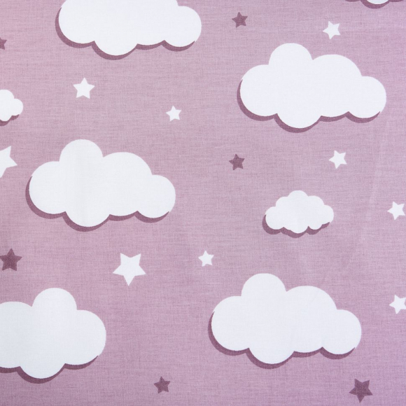 Ткань ранфорс Облака, арт.WH 2813-v07, 130г/м?,100% хлопок, шир.240см, цв.пыльная роза, уп.3м Ткань ранфорс Облака, арт.WH 2813-v07, 130г/м?,100% хлопок, шир.240см, цв.пыльная роза, уп.3м