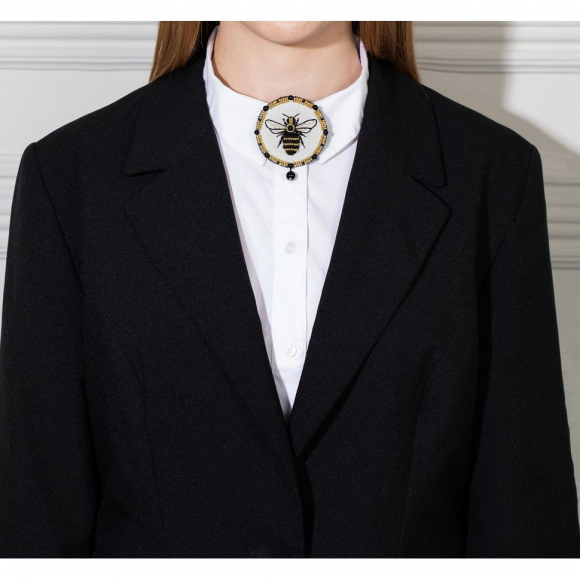 Набор для вышивания KLART арт. 10-506 Брошь. Пчела 6х7 см