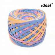 Пряжа Ideal трикотажная 100м, 350-380 г, ширина 7-9мм цв. сафари