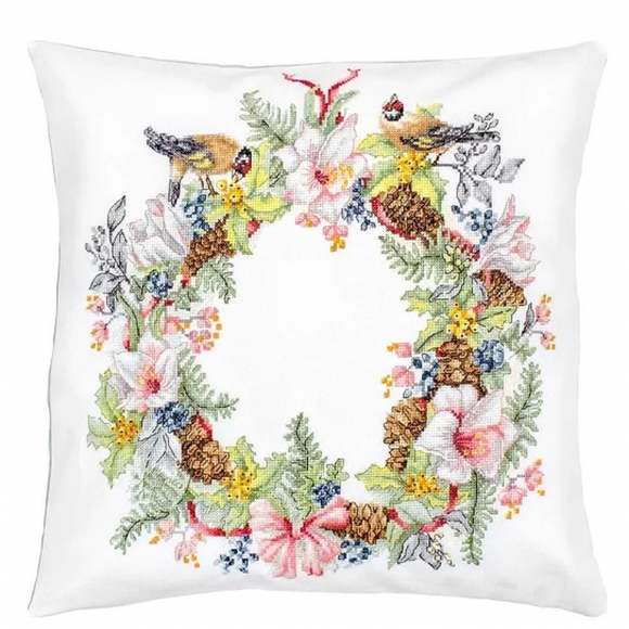 Набор для вышивания подушки LUCA-S арт. PB210 Декабрь 45х45 см