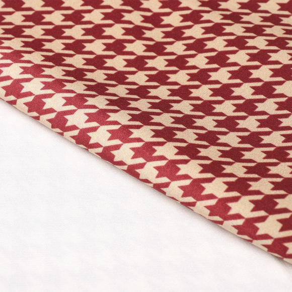 Ткань Барби 200 г/м? 95% полиэстер, 5% лайкра шир.148 см арт.Bar.pr.0419.3 цв.03 гусиная лапка рул.25м